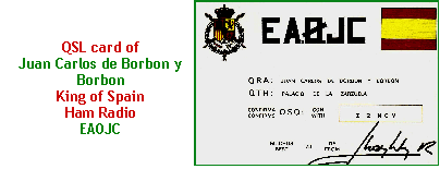Juan Carlos QSL Card