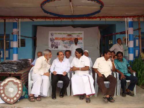 Moulana Abul Kalam Azad Memorial Football Final Day Chief Guest Thiru.ADK Jeyaseelan, MP at USC on 24-05-2009