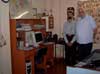 Roger Bellamy (G0 BIQ) in my shack on 01/10/2003